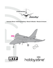 Horizon Hobby Delta Ray RTF Instruction Manual