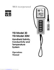 YSI 30 Operation Manual