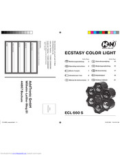 Hartig+Helling ECSTASY COLOR LIGHT Operating Instructions Manual
