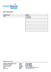 Iarp A+660P Use And Maintenance