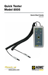 AEMC 8505 Quick Start Manual