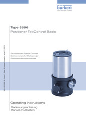 Bürkert 8696 Operating Instructions Manual