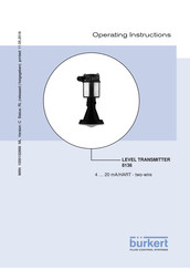 Bürkert 8136 Operating Instructions Manual