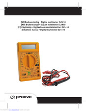 Proove EL1410 User Manual