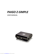 Paigo Z-Simple User Manual