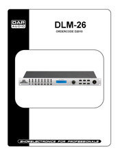 DAPAudio DLM-26 Product Manual