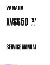 Yamaha XVS6501997 Service Manual