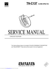 Aiwa TN-C137 Service Manual