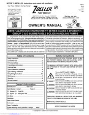 Zoeller X651 Owner's Manual