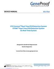 Geneproof CFX96 Device Manual