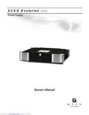 moon Evolution 820S Owner's Manual