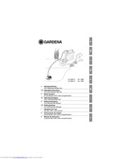 Gardena CF 8000 S Operating Instructions Manual