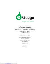 eGauge Systems LLC EG4xxx Owner's Manual