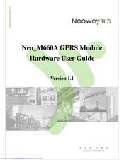 Neoway Neo_M660A Hardware User's Manual