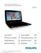 Philips PD9030 User Manual