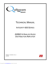 QuStream AAB6214 Technical Manual