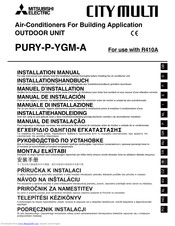 Mitsubishi Electric PURY-P-YGM-A Installation Manual