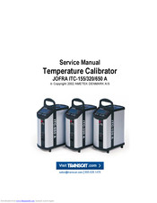 Transcat JOFRA ITC-155 A Service Manual