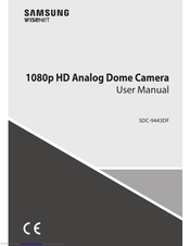 Samsung Wisenet SDC-9443DF User Manual