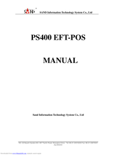 SAND PS400 EFT-POS Manual