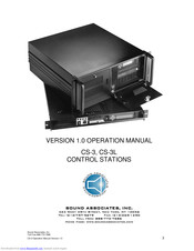 Sound Associates CS-3L Operation Manual