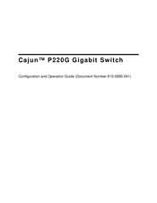Cajun P220G Configuration And Operation Manual