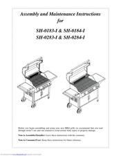 SHIE HSANG SH-0183-I Assembly And Maintenance Instructions