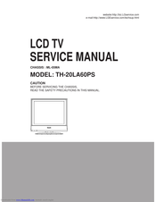 LG TH-20LA60PS Service Manual