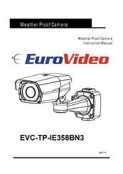Euro Video EVC-TP-IE358BN3 Instruction Manual