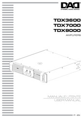 DAD TDX3600 User Manual