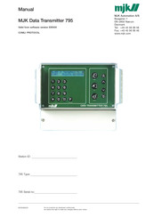 MJK 795 User Manual