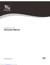 BANTE PHscan40BNC Instruction Manual