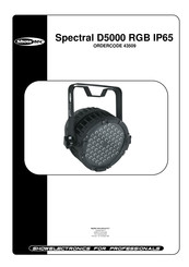 SHOWTEC Spectral D5000 Manual
