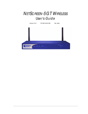 Juniper NetScreen-5GT Wireless User Manual