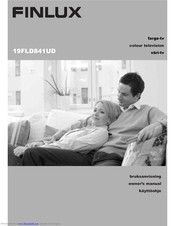 Finlux 19FLD841UD Owner's Manual