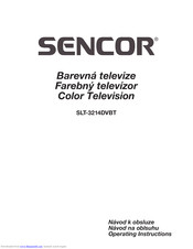 Sencor SLT-3214DVBT Operating Instructions Manual