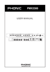 Phonic PX2300 User Manual