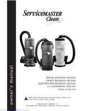 ServiceMASTER Clean EVEREST Owner's Manual