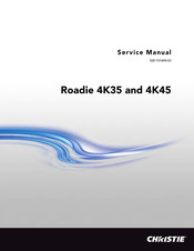 Christie Roadie 4K45 Service Manual