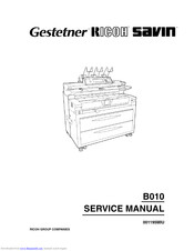 Ricoh B010 Service Manual