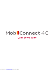 iiNet MobiiConnect 4G Quick Setup Manual