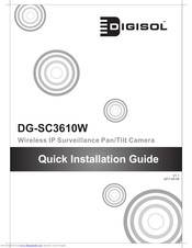 Digisol DG-SC3610W Quick Installation Manual