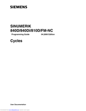 Siemens SINUMERIK 840Di Programming Manual