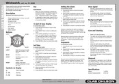 Clas Ohlson 31-3698 Instruction Manual