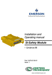 Emerson unidrive m Installation And Operating Manual