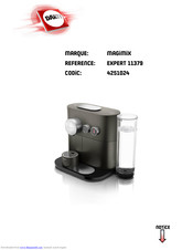 MAGIMIX Nespresso Expert M500 User Manual