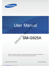 Samsung SM-G920V User Manual