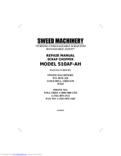 SWEED MACHINERY 510AF-AH Repair Manual