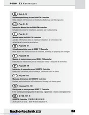 Fischertechnik ROBO TX Instruction Manual