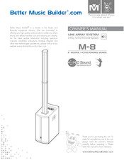 Better Music Builder M-8 Owner's Manual
